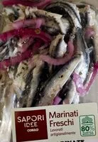 Mängden socker i Alici marinate alla cipolla