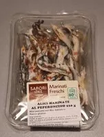 Mängden socker i Alici Marinate al peperoncino