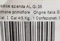 Mängden socker i Limone