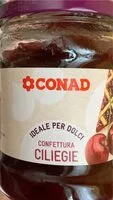 Mängden socker i Confettura ciliegie