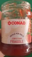 Mängden socker i Ideale per dolci confettura fragole