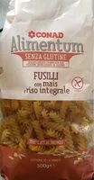 Mängden socker i Fusilli con mais e riso integrale