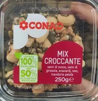 Mängden socker i Mix croccante