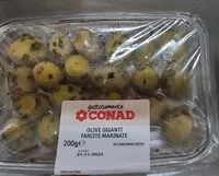 Mängden socker i Olive giganti farcite marinate