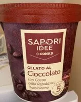 Mängden socker i Gelato al cioccolato