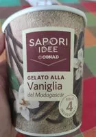 Mängden socker i Gelato alla vaniglia del madagascar