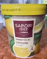 Mängden socker i Sorbetto al limone di Sicilia