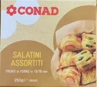 Mängden socker i Salatini assortiti