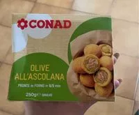 Mängden socker i Olive ascolana