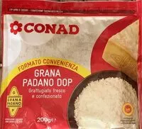 Mängden socker i Grana padano dop