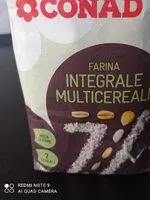 Mängden socker i Farina integrale multicereali