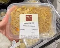 Mängden socker i Spaghetti di soia