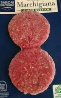 Mängden socker i Hamburger di marchigiana