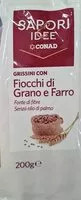 Mängden socker i Fiocchi di grano e farro