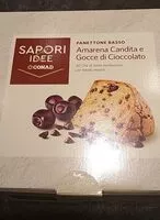 Mängden socker i Sapori e dintorni panettone basso