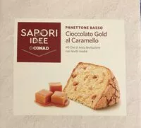 Mängden socker i Panettona basso Cioccolato Gold al caramello