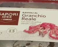 Mängden socker i Ravioli al granchio reale