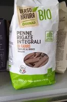 Mängden socker i Penne rigate integrali di farro