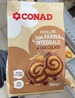 Mängden socker i Frollini con farina integrale e cioccolato