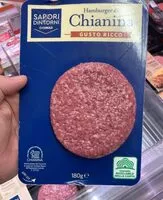 Mängden socker i Hamburger Chianina