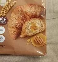 Mängden socker i Cornetti integrali farciti al miele