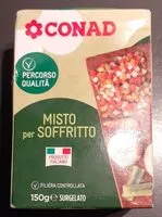 Mängden socker i Misto per soffritto