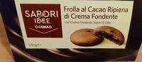 Mängden socker i Frolla al cacao ripiena di crema fondente