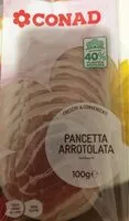 Mängden socker i Pancetta arrotolata