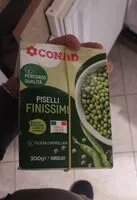 Mängden socker i Piselli finissimi