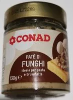 Mängden socker i patè di funghi