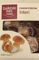 Mängden socker i Funghi porcini interi
