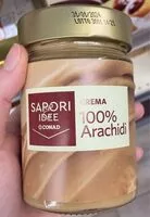 Mängden socker i Crema 100% Arachidi