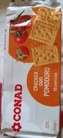 Mängden socker i Cracker con pomodoro