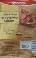 Mängden socker i Cappelletti con prosciutto crudo