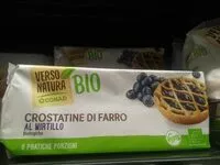 Mängden socker i Crostatine di farro al mirtillo