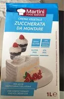 Mängden socker i Crema vegetale