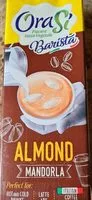 Mängden socker i Almond mandorls