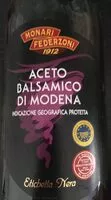 Mängden socker i aceto balsamico di modena