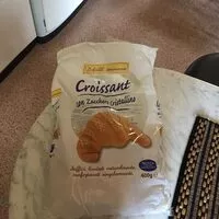 Mängden socker i Croissant con zucchero cristallino