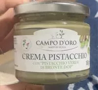 Mängden socker i Crema al pistacchio