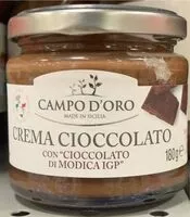 Mängden socker i Crema cioccolato