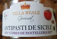 Mängden socker i Antipasti de Sicile