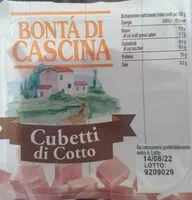 Mängden socker i Cubetti di cotto