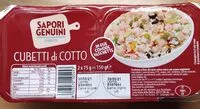Mängden socker i Cubetti di cotto