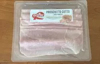 Mängden socker i Prosciutto cotto di alta qualità