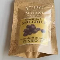 Mängden socker i Granella di nocciole ricoperta di cioccolato fondente
