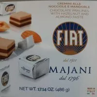 Mängden socker i Cremini alle nocciole e mandorle Fiat