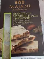 Mängden socker i Bianco con mandorle salate e pistacchi