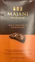 Mängden socker i Mezze fette di arancia ricoperte di cioccolato fondente extra
