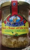 Mängden socker i Filetti di tonno all'olio di oliva - limone e origano